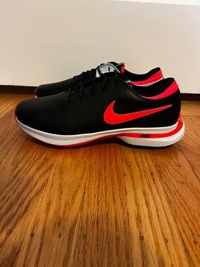 Nike Air Zoom Victory Tour 3 Mens Golf Shoes Black White Crimson DX9025-004 10